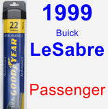 Passenger Wiper Blade for 1999 Buick LeSabre - Assurance