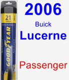 Passenger Wiper Blade for 2006 Buick Lucerne - Assurance