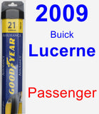 Passenger Wiper Blade for 2009 Buick Lucerne - Assurance