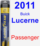Passenger Wiper Blade for 2011 Buick Lucerne - Assurance