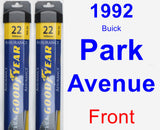 Front Wiper Blade Pack for 1992 Buick Park Avenue - Assurance