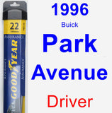 Driver Wiper Blade for 1996 Buick Park Avenue - Assurance