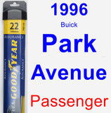 Passenger Wiper Blade for 1996 Buick Park Avenue - Assurance