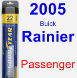 Passenger Wiper Blade for 2005 Buick Rainier - Assurance