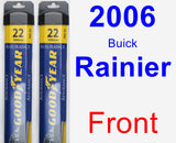 Front Wiper Blade Pack for 2006 Buick Rainier - Assurance