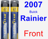 Front Wiper Blade Pack for 2007 Buick Rainier - Assurance