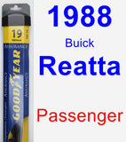 Passenger Wiper Blade for 1988 Buick Reatta - Assurance
