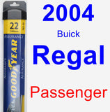 Passenger Wiper Blade for 2004 Buick Regal - Assurance