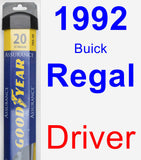 Driver Wiper Blade for 1992 Buick Regal - Assurance