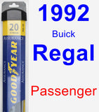 Passenger Wiper Blade for 1992 Buick Regal - Assurance
