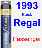 Passenger Wiper Blade for 1993 Buick Regal - Assurance