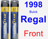 Front Wiper Blade Pack for 1998 Buick Regal - Assurance