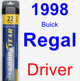 Driver Wiper Blade for 1998 Buick Regal - Assurance