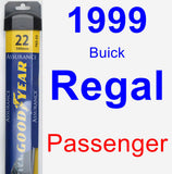 Passenger Wiper Blade for 1999 Buick Regal - Assurance
