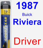 Driver Wiper Blade for 1987 Buick Riviera - Assurance