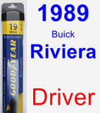 Driver Wiper Blade for 1989 Buick Riviera - Assurance