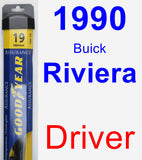 Driver Wiper Blade for 1990 Buick Riviera - Assurance