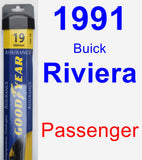 Passenger Wiper Blade for 1991 Buick Riviera - Assurance
