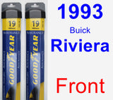 Front Wiper Blade Pack for 1993 Buick Riviera - Assurance