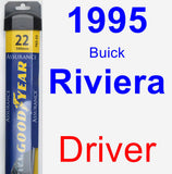 Driver Wiper Blade for 1995 Buick Riviera - Assurance