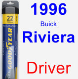 Driver Wiper Blade for 1996 Buick Riviera - Assurance