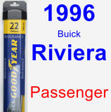 Passenger Wiper Blade for 1996 Buick Riviera - Assurance