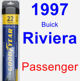 Passenger Wiper Blade for 1997 Buick Riviera - Assurance