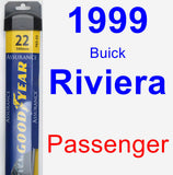 Passenger Wiper Blade for 1999 Buick Riviera - Assurance