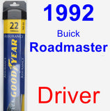 Driver Wiper Blade for 1992 Buick Roadmaster - Assurance