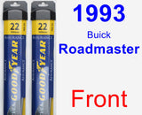 Front Wiper Blade Pack for 1993 Buick Roadmaster - Assurance