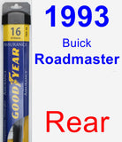 Rear Wiper Blade for 1993 Buick Roadmaster - Assurance