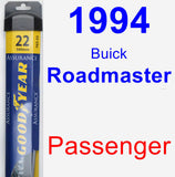 Passenger Wiper Blade for 1994 Buick Roadmaster - Assurance