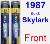 Front Wiper Blade Pack for 1987 Buick Skylark - Assurance