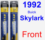 Front Wiper Blade Pack for 1992 Buick Skylark - Assurance