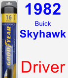 Driver Wiper Blade for 1982 Buick Skyhawk - Assurance