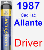 Driver Wiper Blade for 1987 Cadillac Allante - Assurance