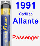 Passenger Wiper Blade for 1991 Cadillac Allante - Assurance