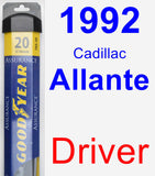 Driver Wiper Blade for 1992 Cadillac Allante - Assurance