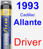 Driver Wiper Blade for 1993 Cadillac Allante - Assurance