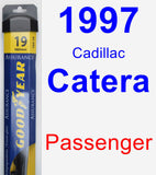 Passenger Wiper Blade for 1997 Cadillac Catera - Assurance