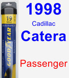 Passenger Wiper Blade for 1998 Cadillac Catera - Assurance