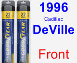 Front Wiper Blade Pack for 1996 Cadillac DeVille - Assurance