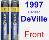 Front Wiper Blade Pack for 1997 Cadillac DeVille - Assurance
