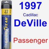 Passenger Wiper Blade for 1997 Cadillac DeVille - Assurance