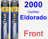 Front Wiper Blade Pack for 2000 Cadillac Eldorado - Assurance