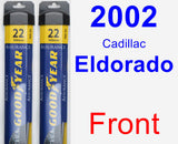 Front Wiper Blade Pack for 2002 Cadillac Eldorado - Assurance