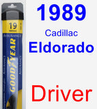 Driver Wiper Blade for 1989 Cadillac Eldorado - Assurance