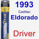 Driver Wiper Blade for 1993 Cadillac Eldorado - Assurance