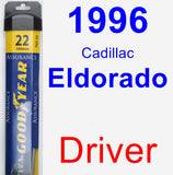 Driver Wiper Blade for 1996 Cadillac Eldorado - Assurance