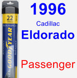 Passenger Wiper Blade for 1996 Cadillac Eldorado - Assurance